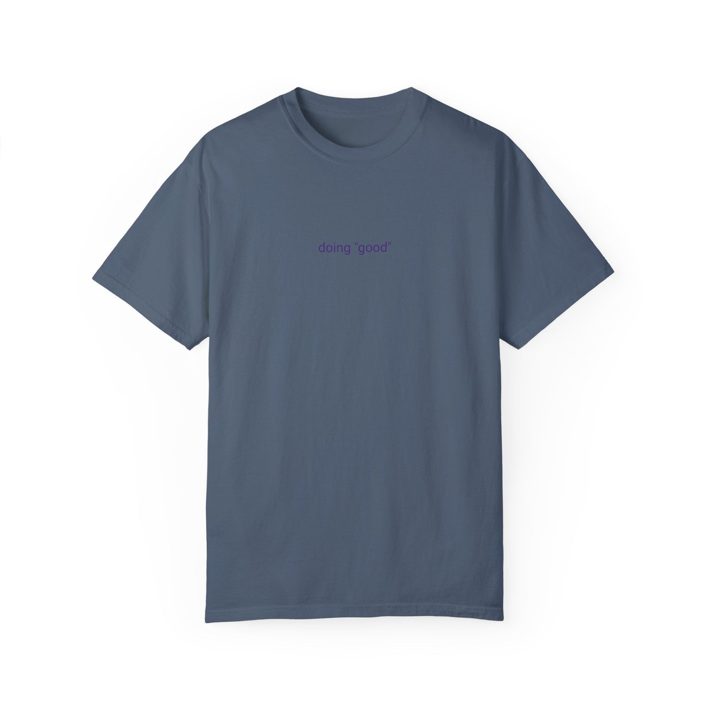 "it's okay to be mediocre" Hand-Designed T-shirt