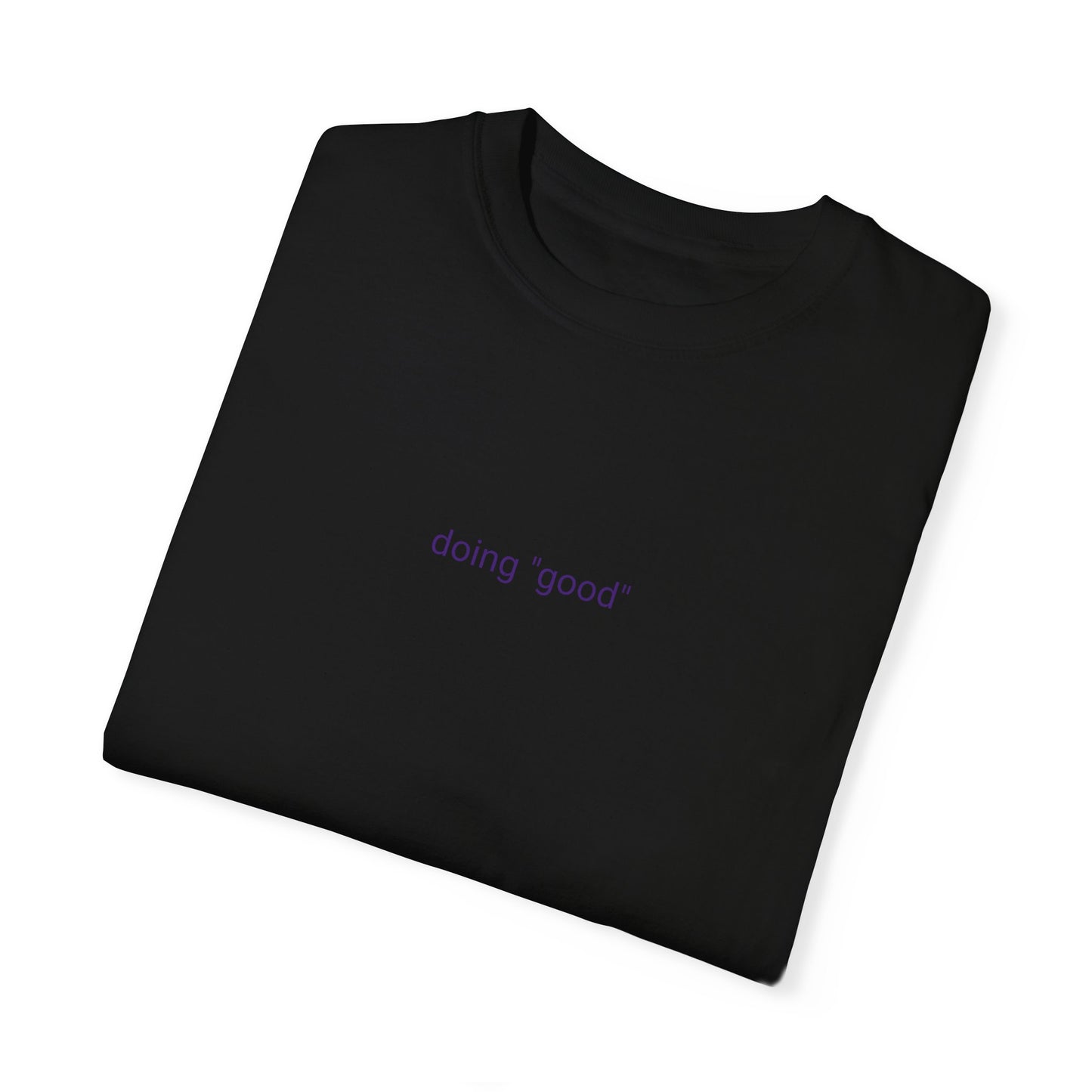 "it's okay to be mediocre" Hand-Designed T-shirt
