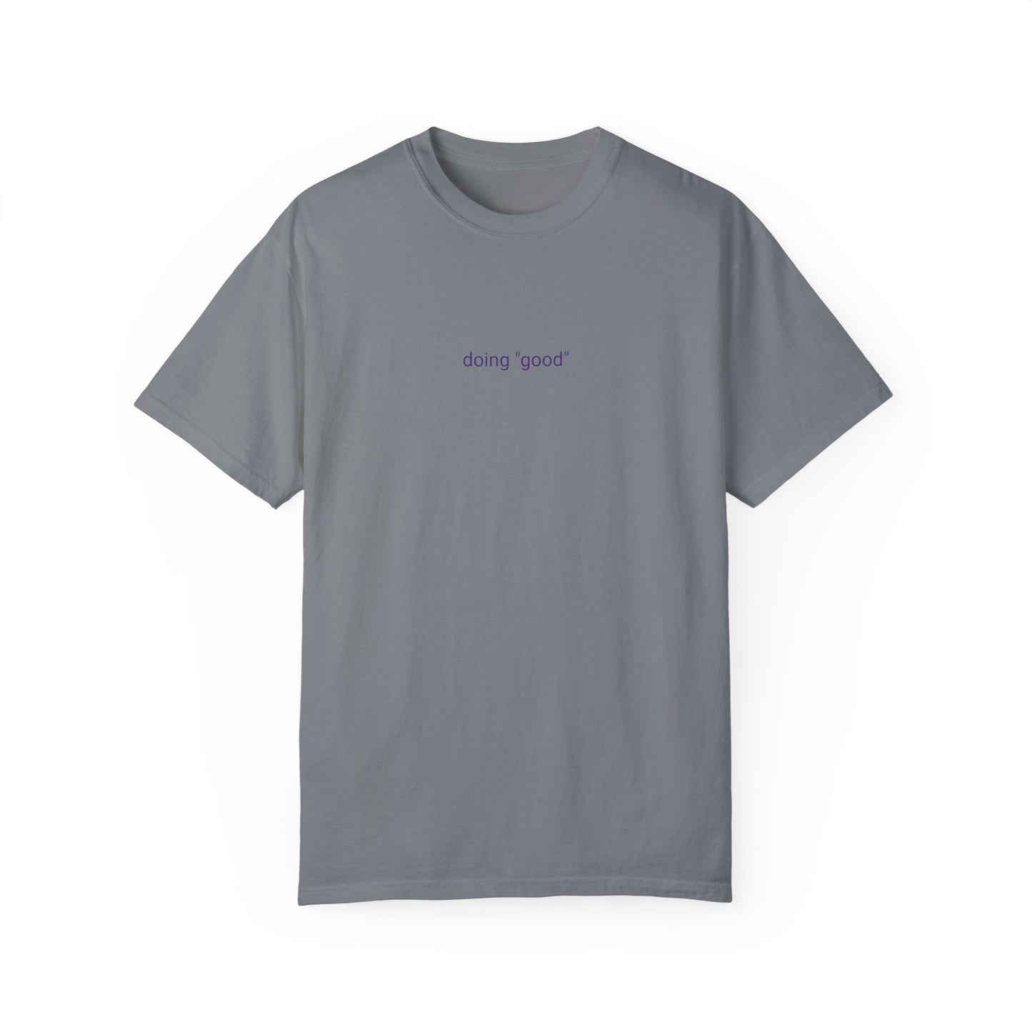 "it's okay to be mediocre" Hand-Designed T-shirt
