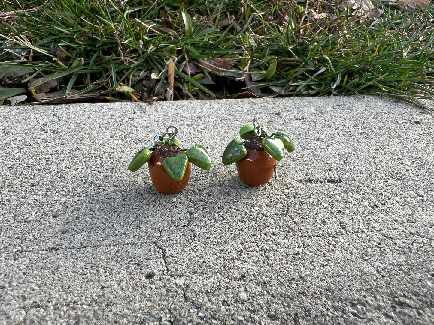Mini Plant Earrings