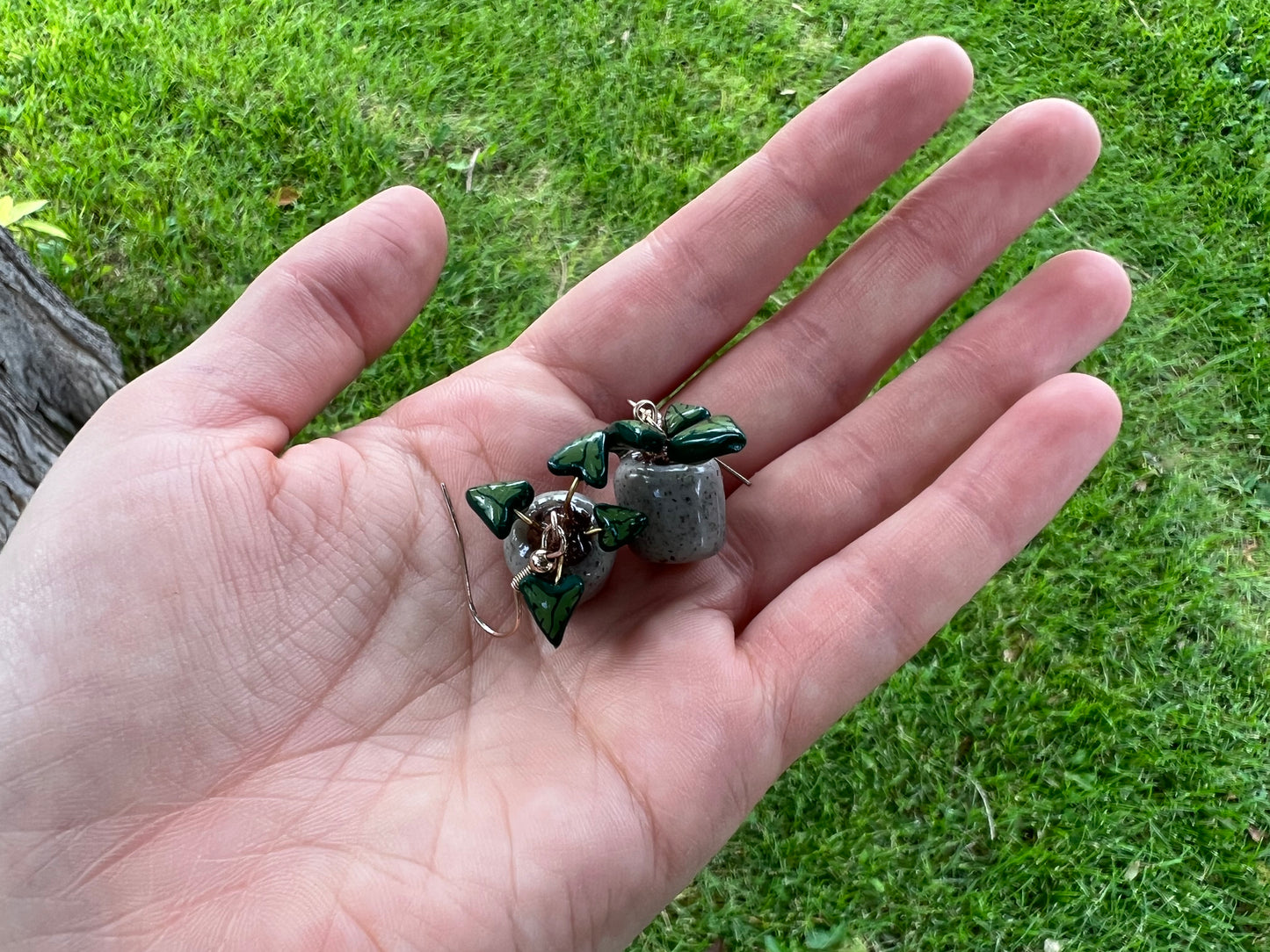 Mini Plant Earrings