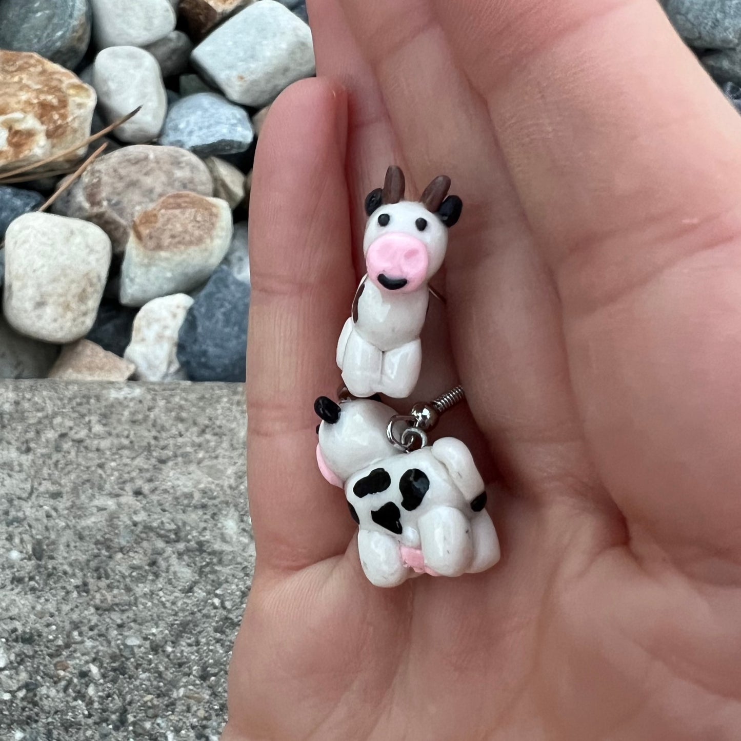 Happy Cow Earrings