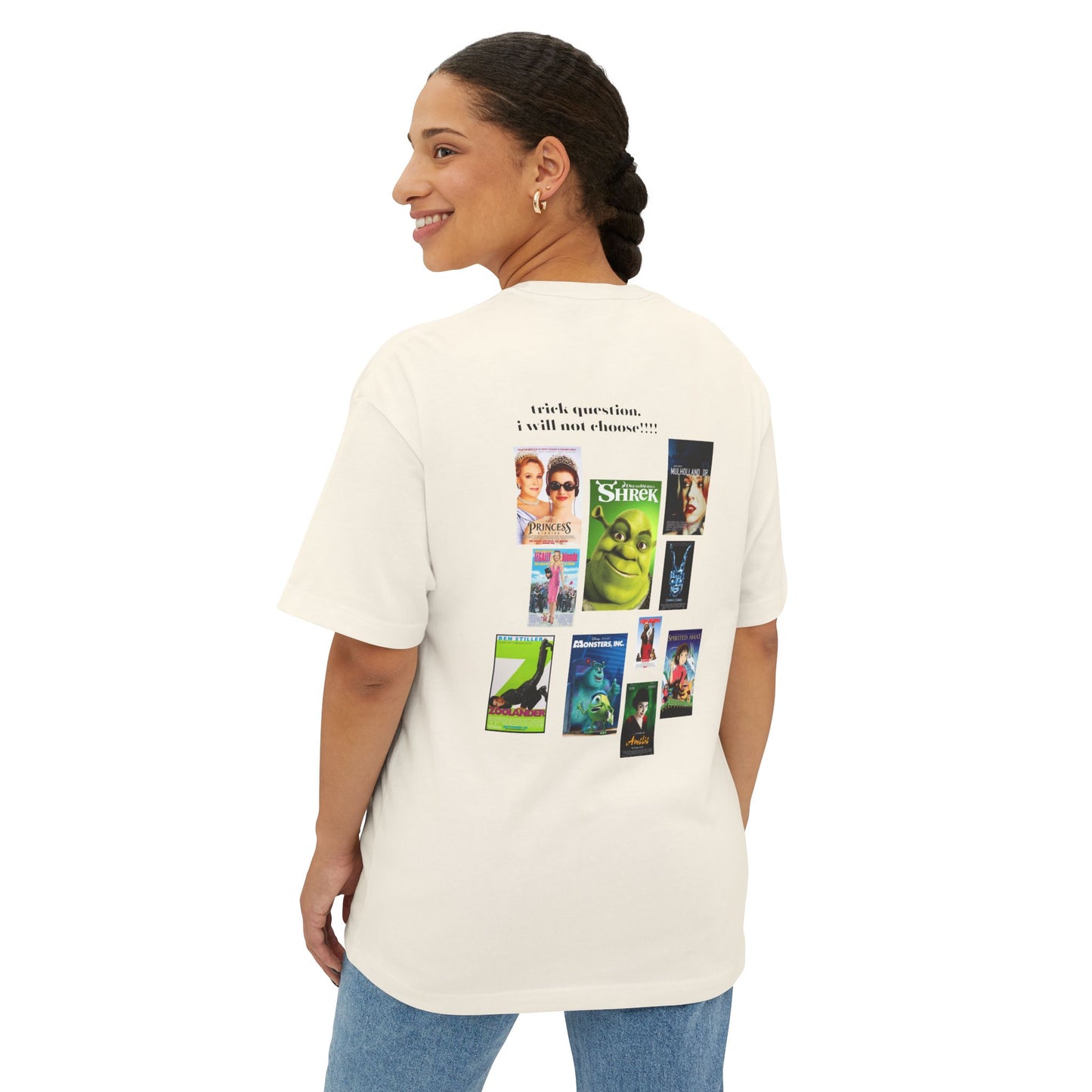 The Best 2001 Film Is All of Them - Oversized Boxy Tee