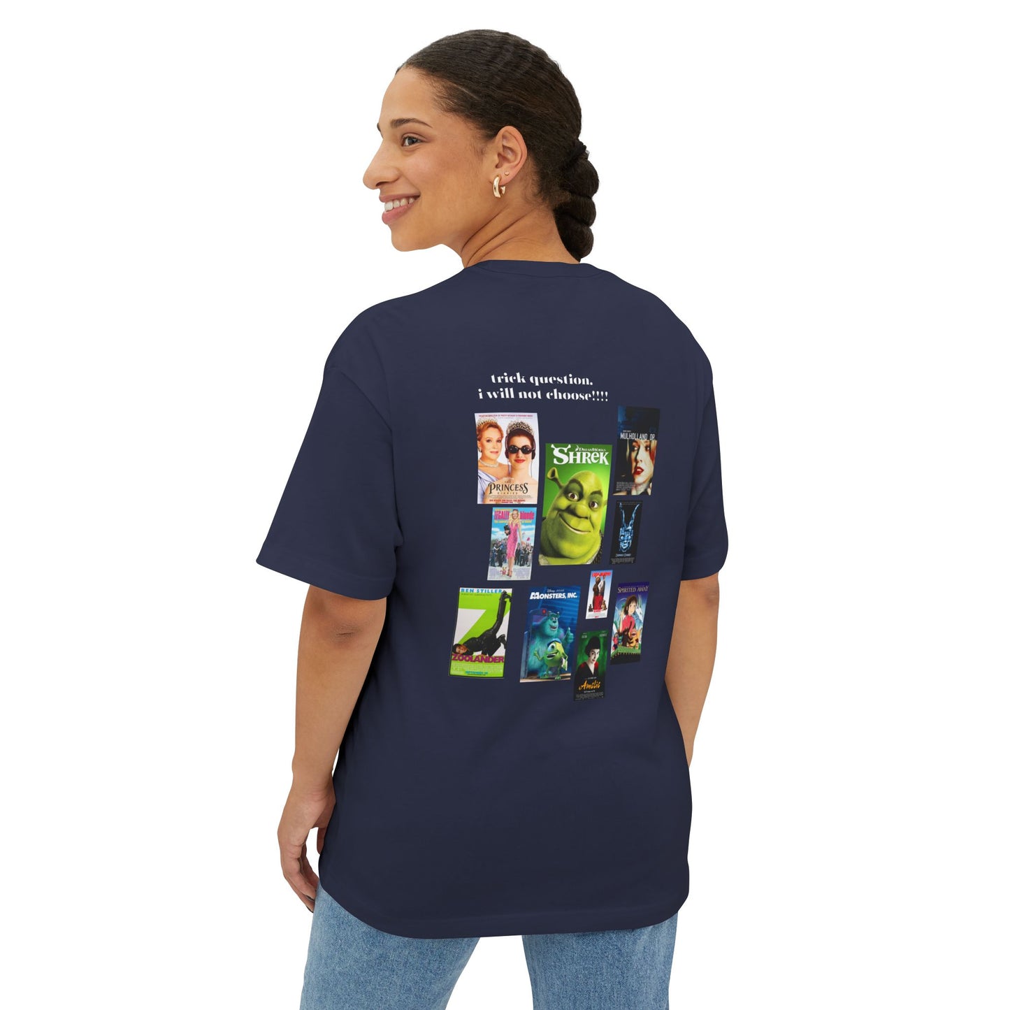 The Best 2001 Film Is All of Them - Oversized Boxy Tee