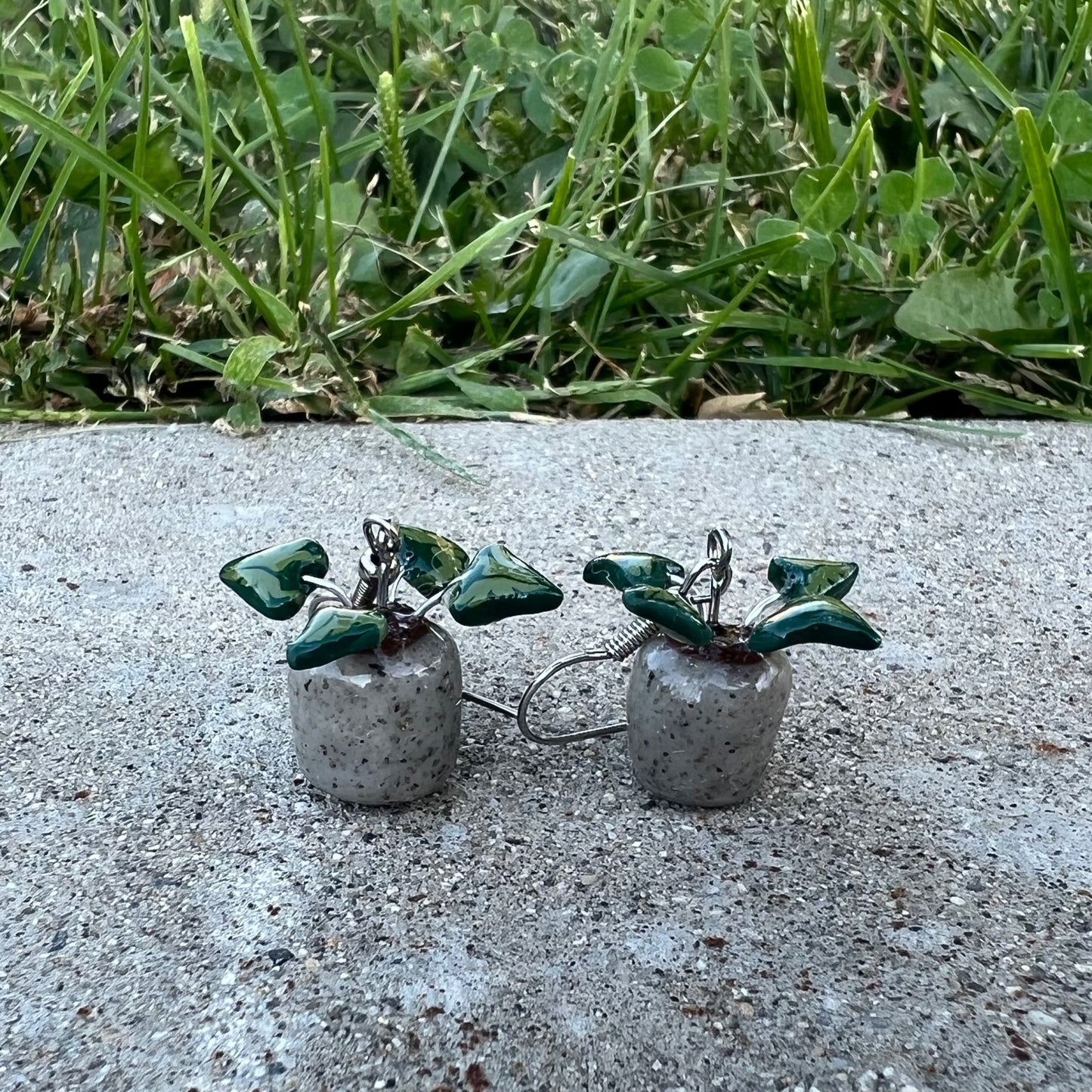 Mini Plant Earrings