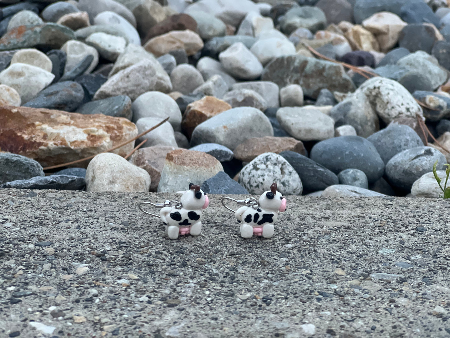 Happy Cow Earrings